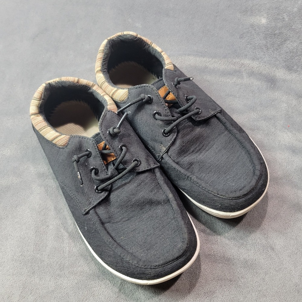 Hobibear Kids Boys Girls Casual Canvas‎ Boat Shoes Sneakers Size 2.5